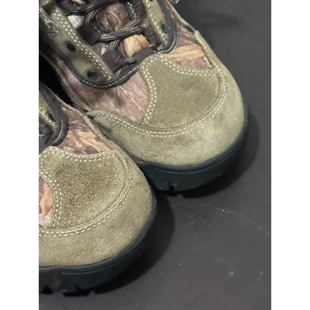 ITasca Youth Size 3 Waterproof Camo Hiking Hunting Boots 3M Thinsulate EUC